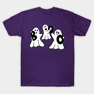 Boo! Halloween ghosts T-Shirt